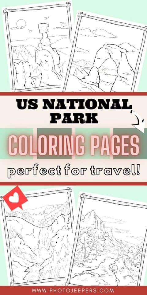 Printable National Park Coloring Book 7