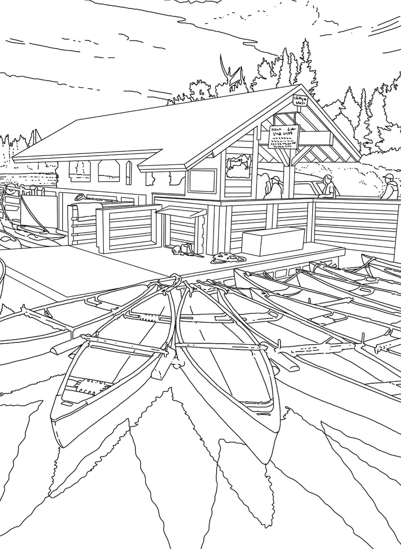 Printable National Park Coloring Book 8