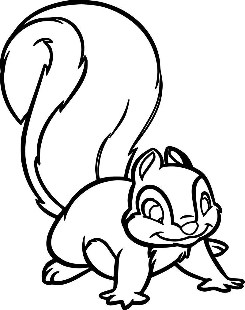 Woodland Creatures Coloring Pages 22