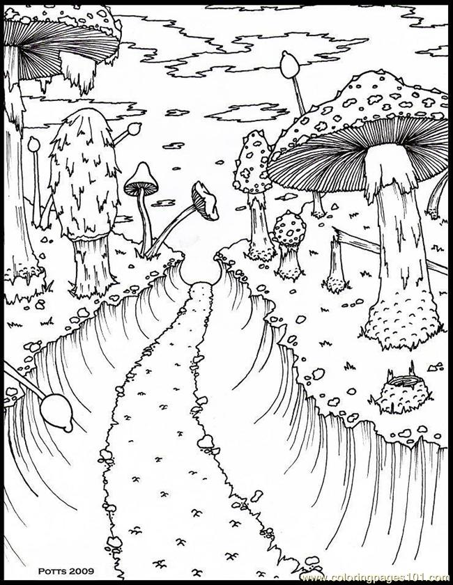 Woodland Creatures Coloring Pages 31
