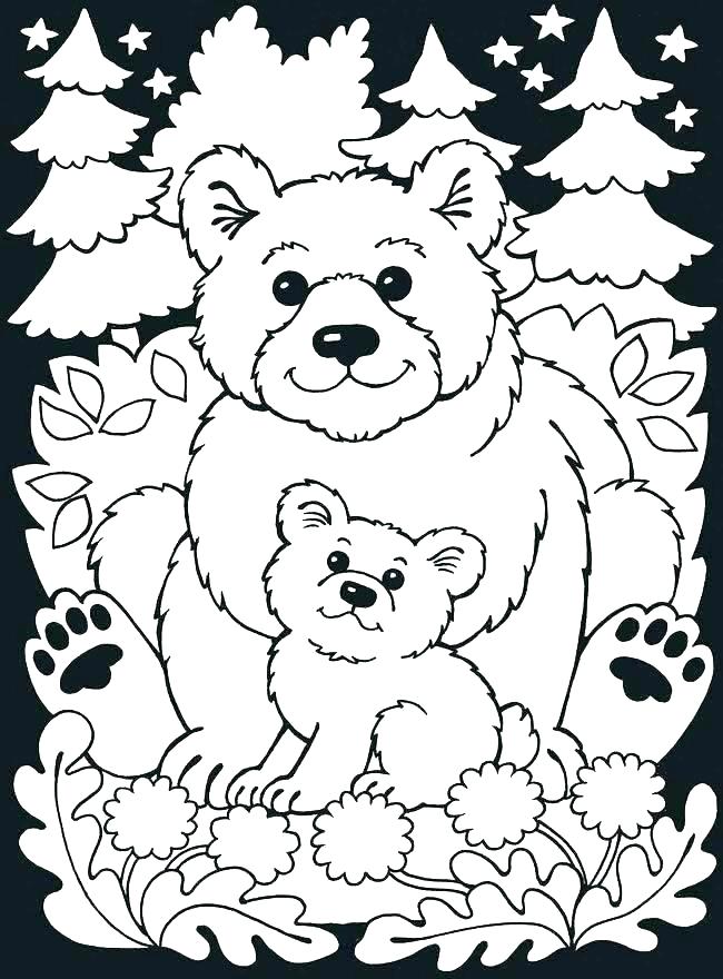 Woodland Creatures Coloring Pages 4