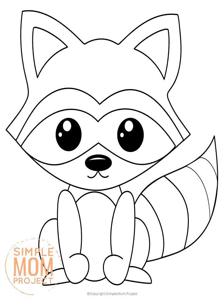 Woodland Creatures Coloring Pages 59