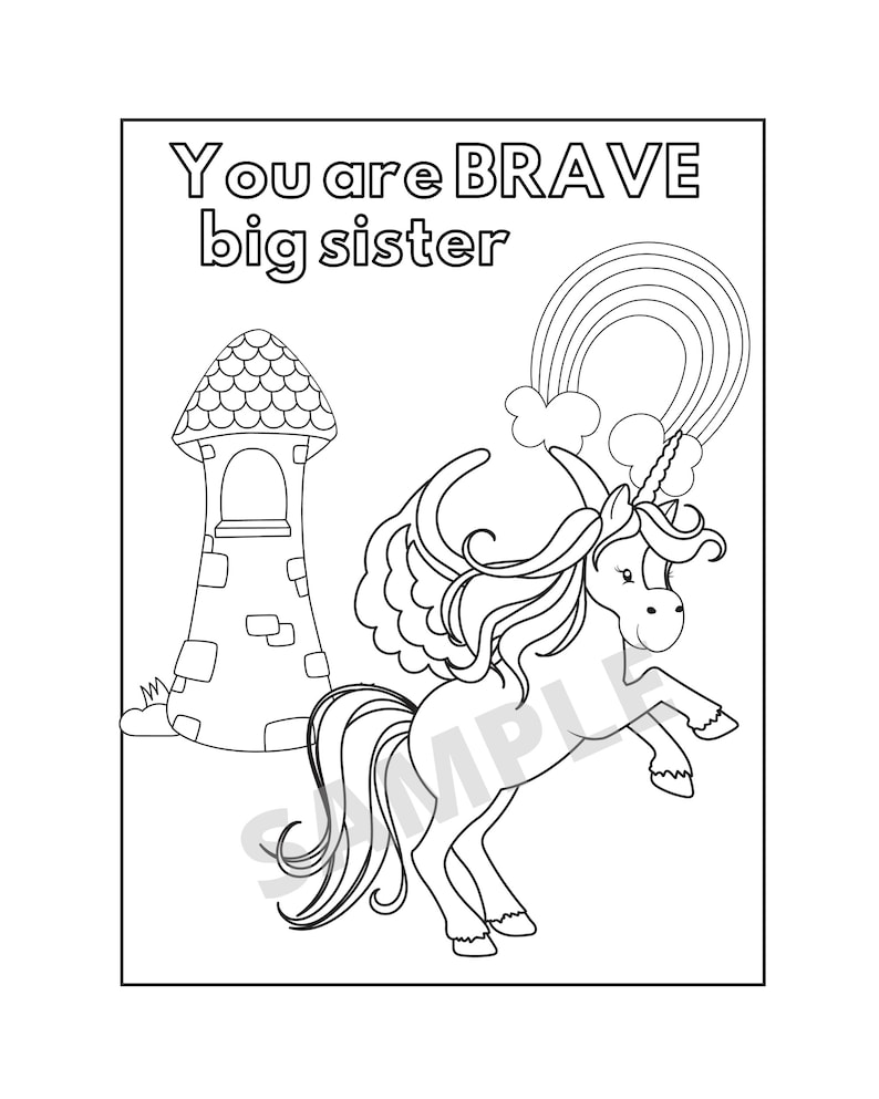 25 Big Sister Coloring Pages 20