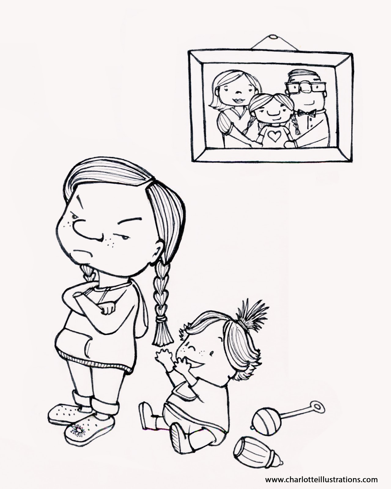 25 Big Sister Coloring Pages 23