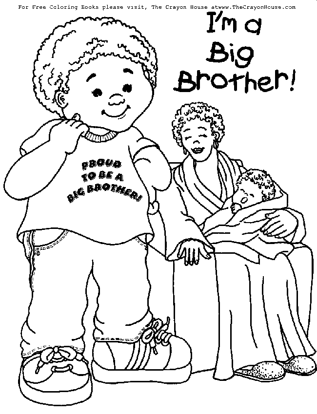 25 Big Sister Coloring Pages 3