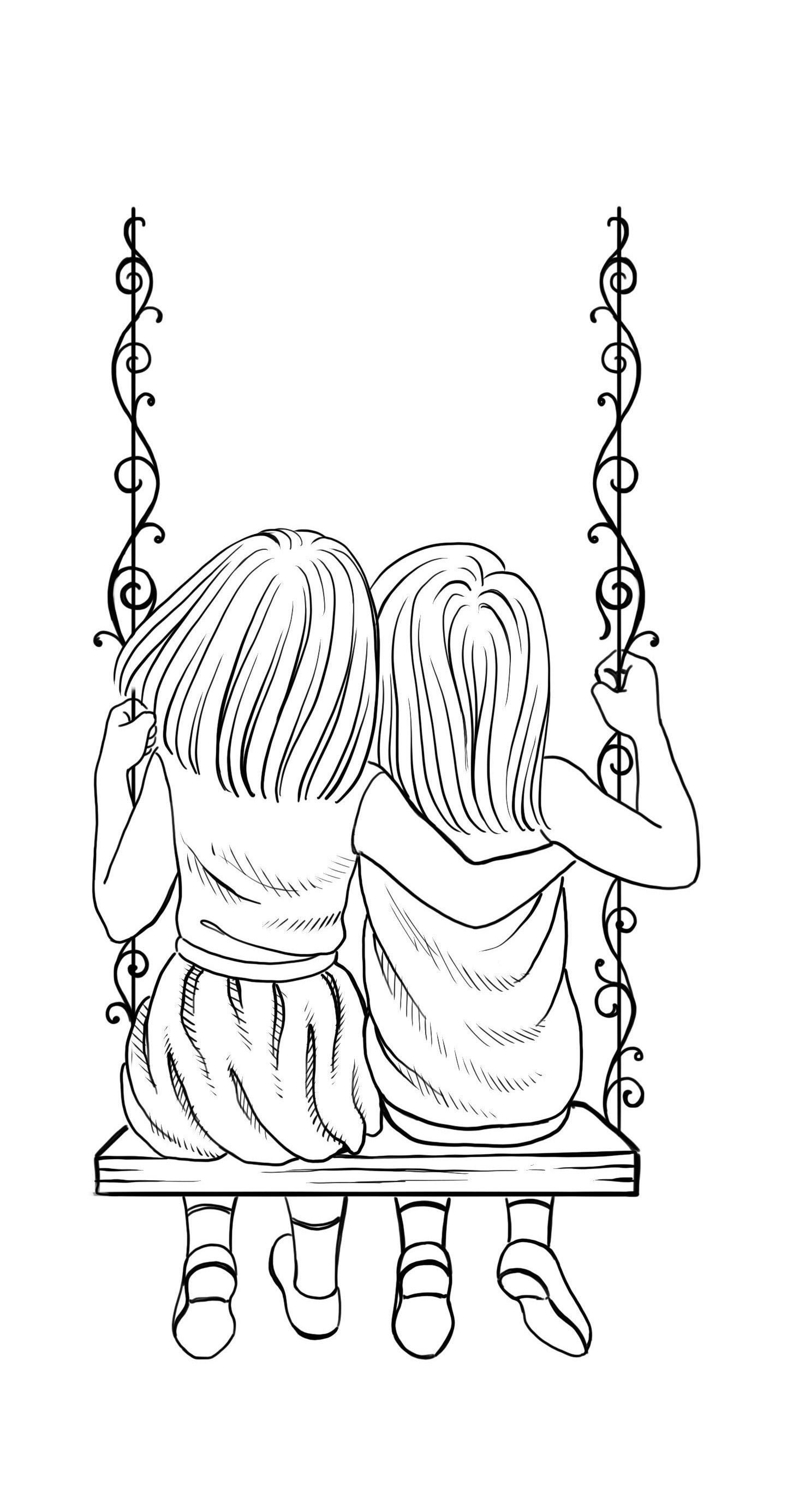 25 Big Sister Coloring Pages 7