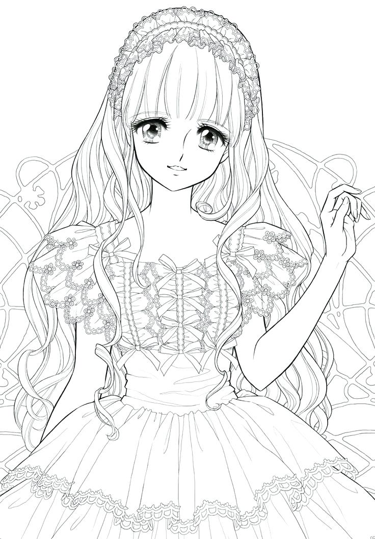 30 Anime Adult Coloring Books 10