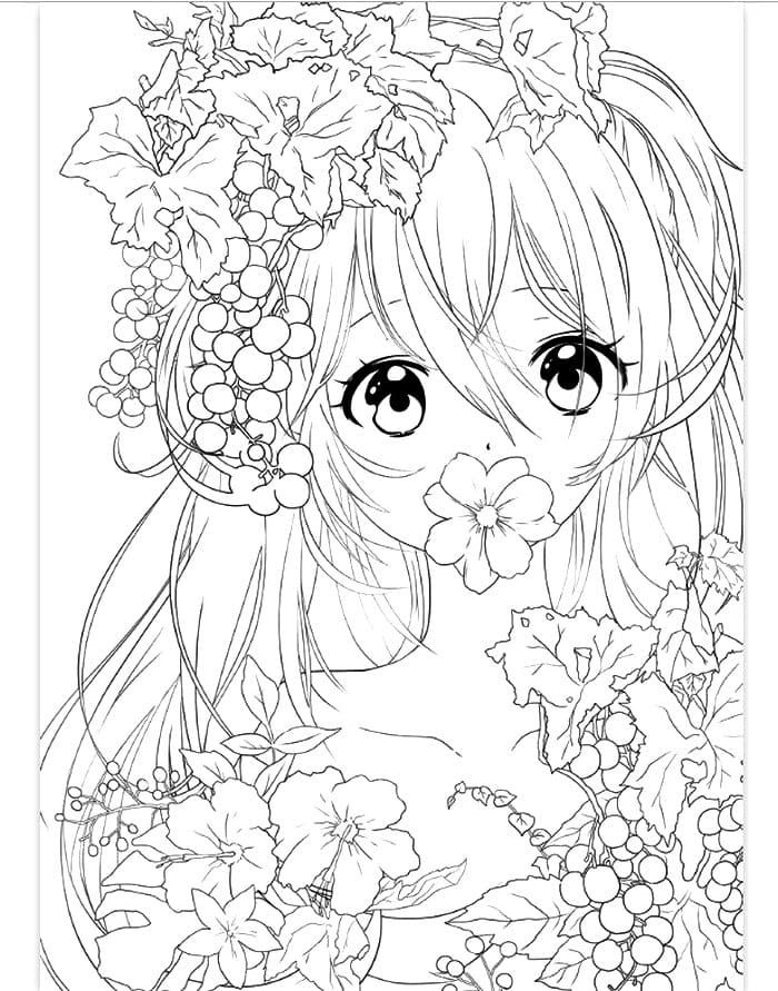 30 Anime Adult Coloring Books 3