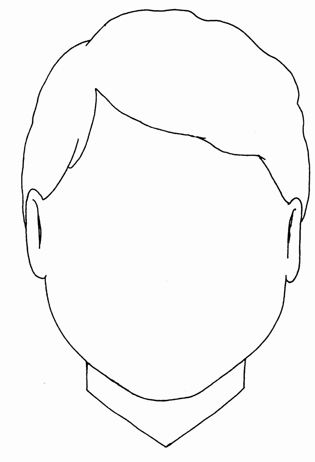 30 Blank Face Coloring Page 15