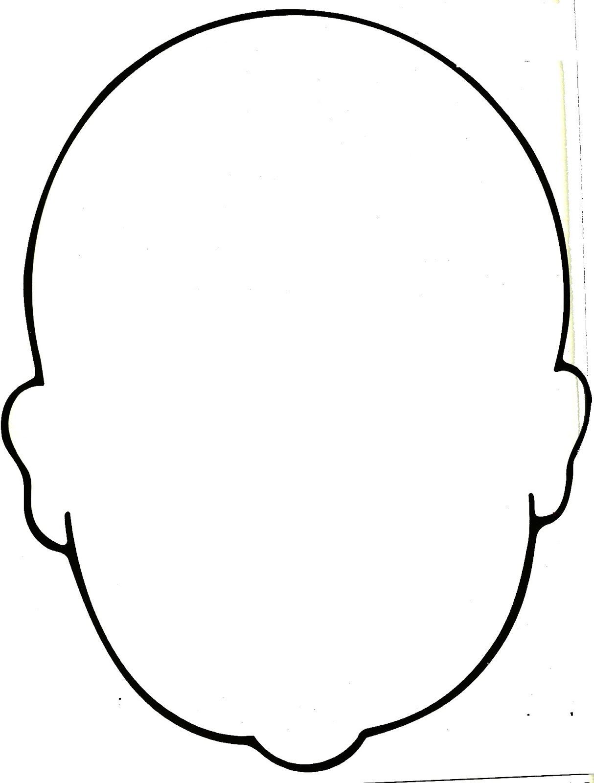 30 Blank Face Coloring Page 25