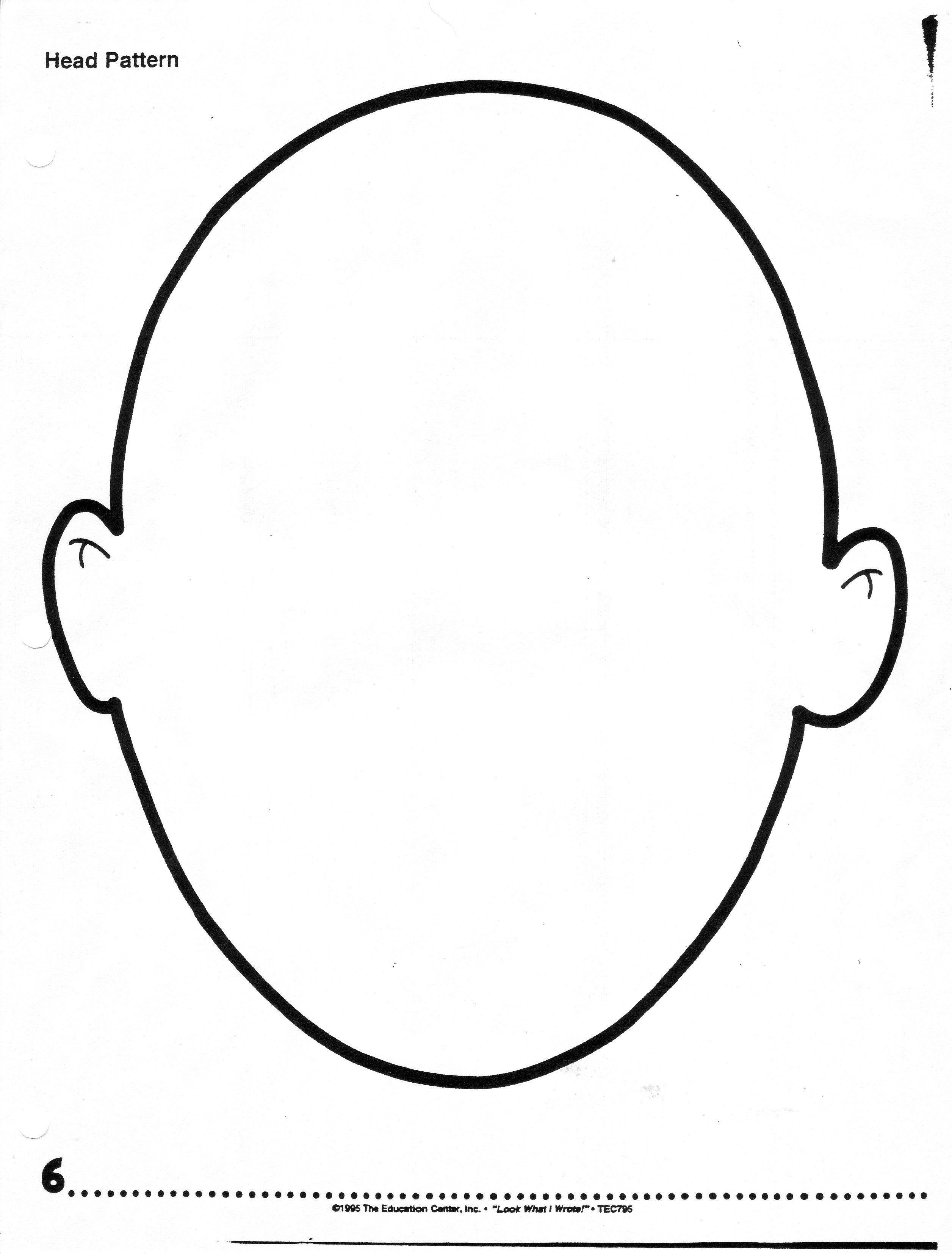 30 Blank Face Coloring Page 27