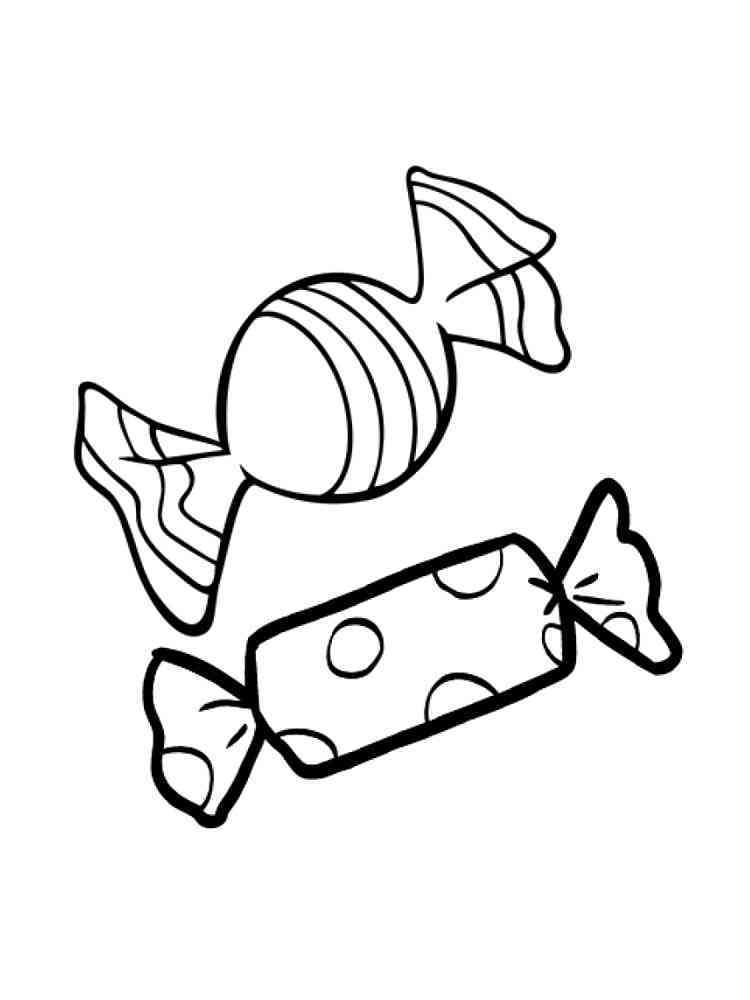33 Candy Coloring Book Pages 23