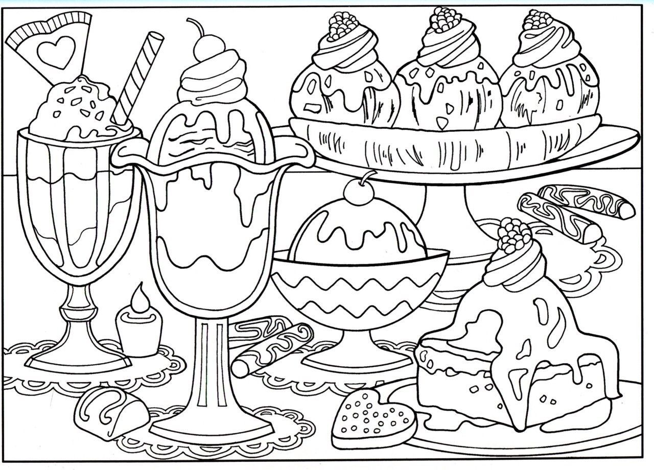 35 Cute Food Colouring Sheets 17