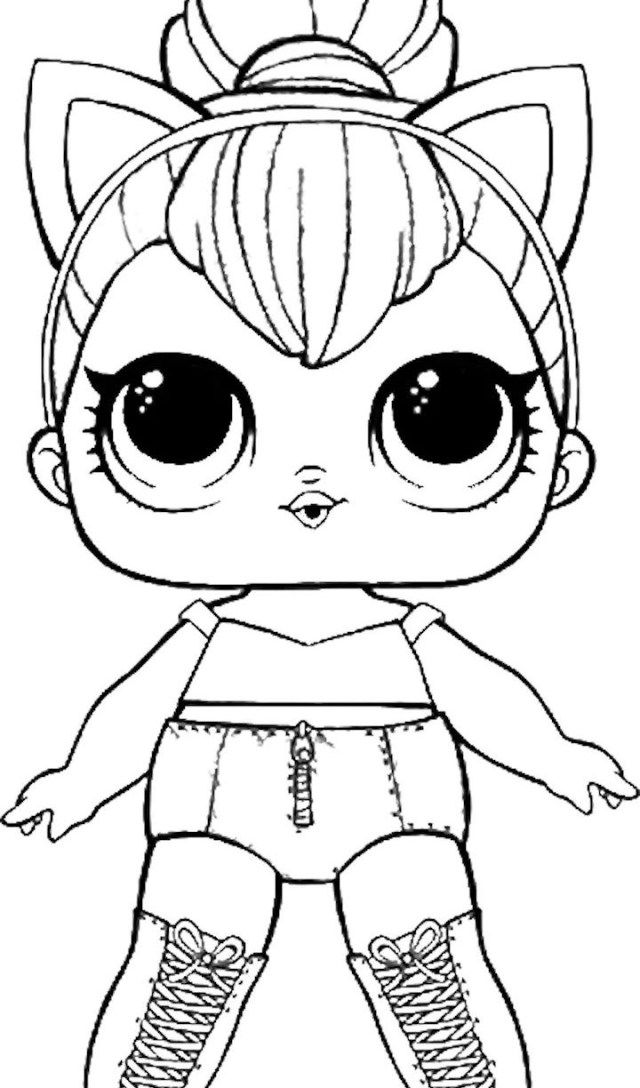 49 Unicorn Lol Coloring Page 1