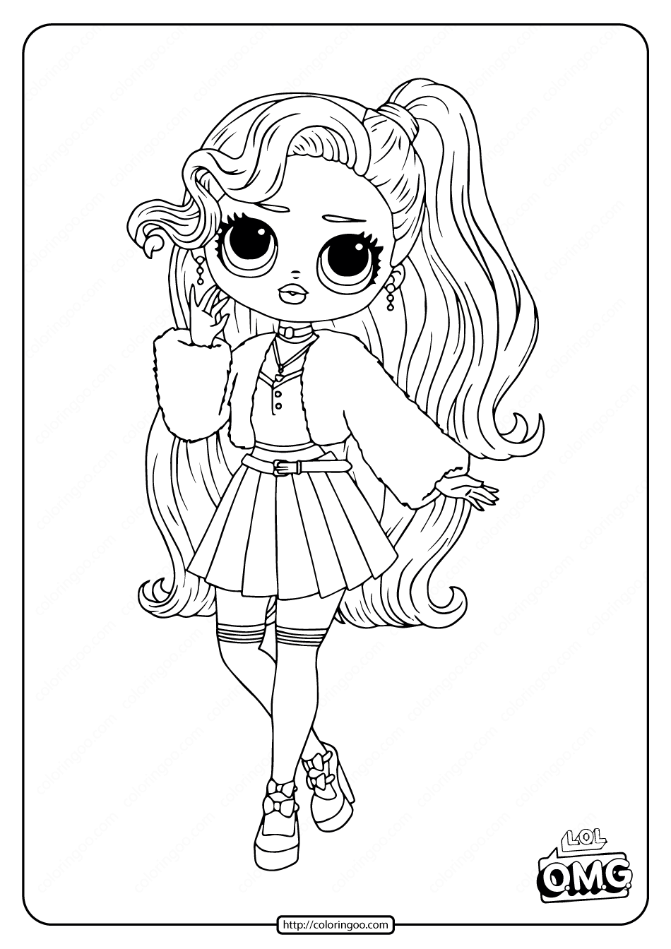 49 Unicorn Lol Coloring Page 15