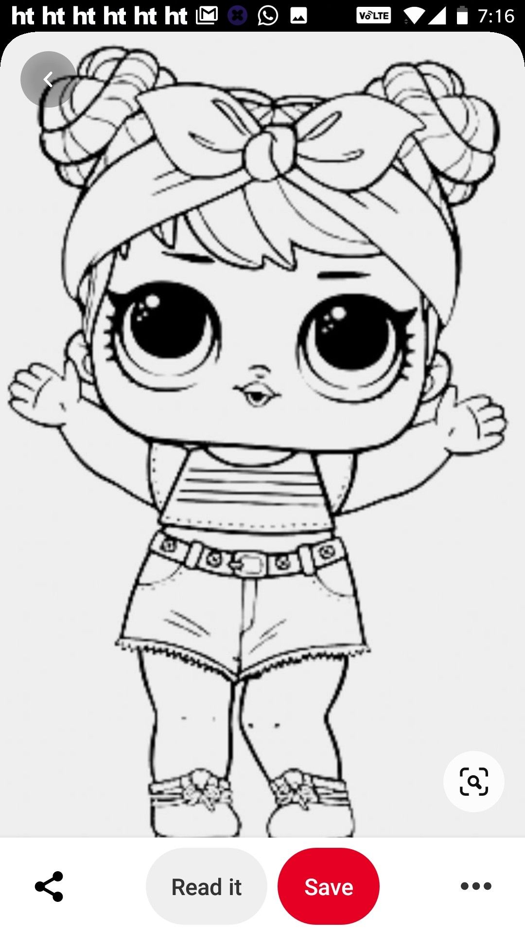 49 Unicorn Lol Coloring Page 16