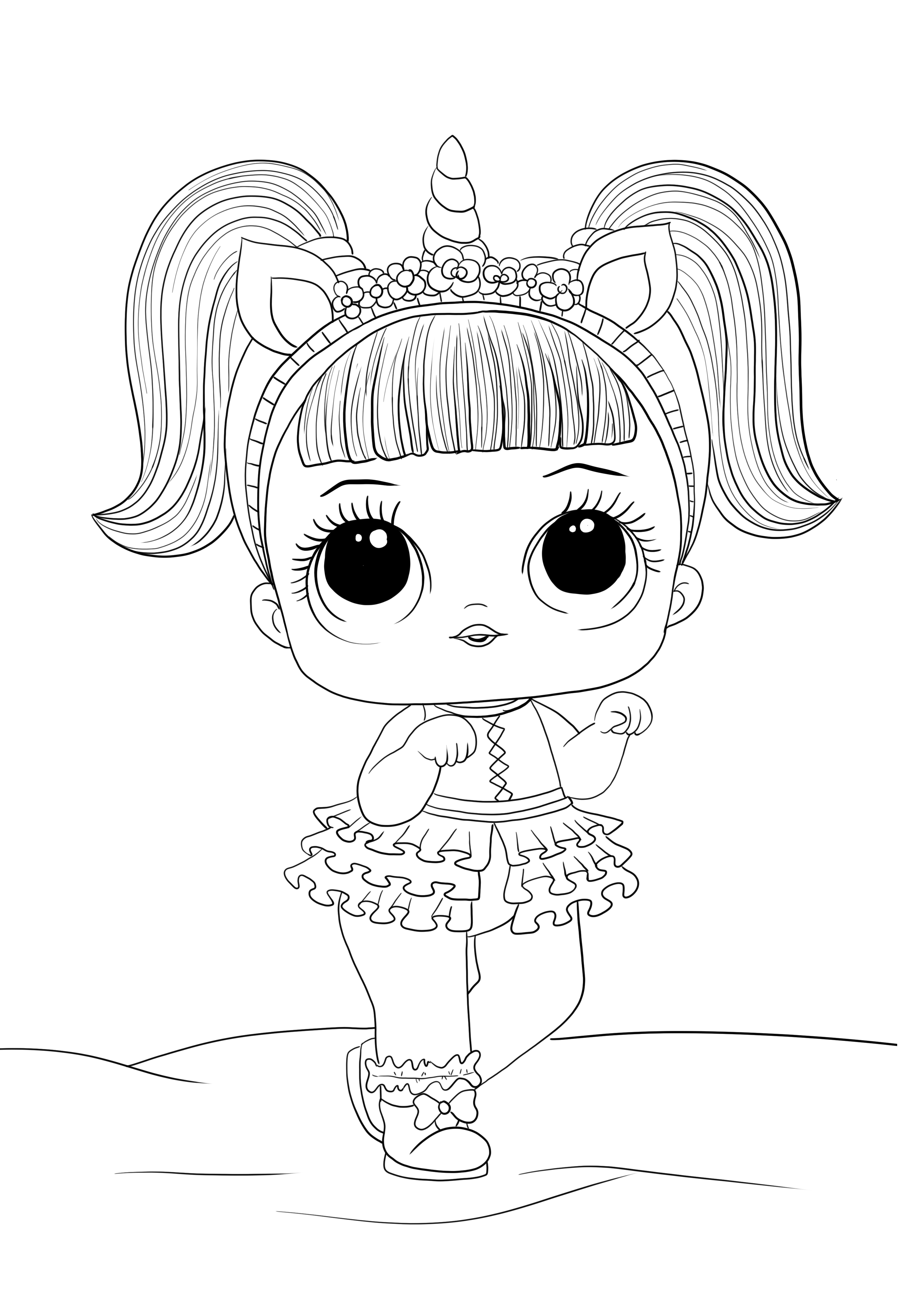 49 Unicorn Lol Coloring Page 28