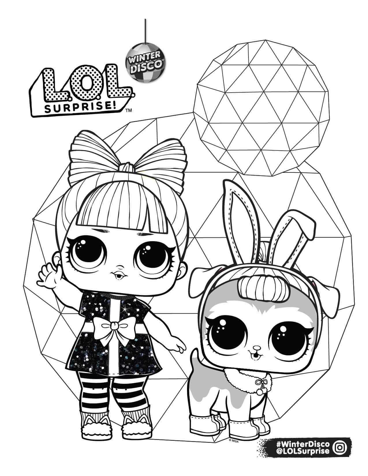 49 Unicorn Lol Coloring Page 33