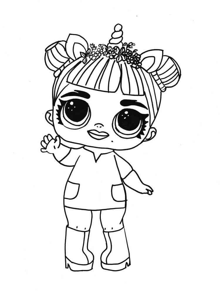 49 Unicorn Lol Coloring Page 55