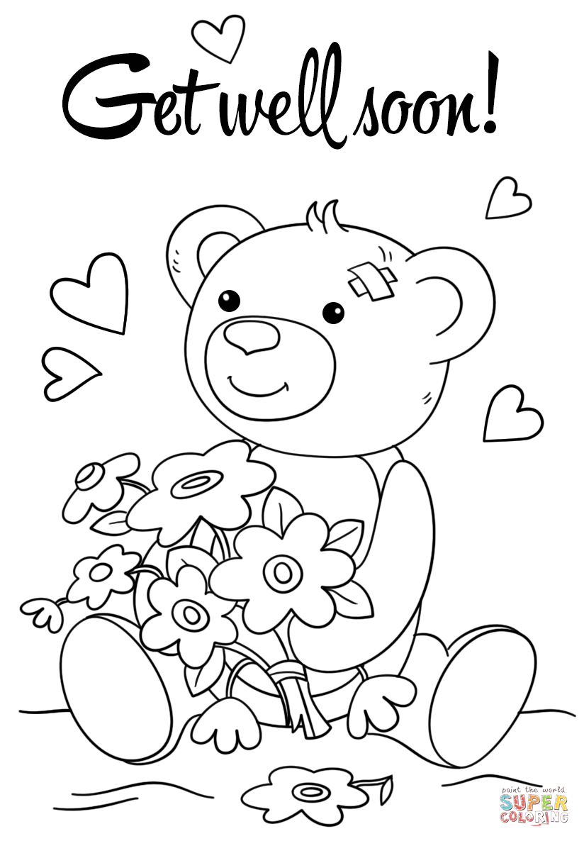 50 Feel Better Coloring Pages 1