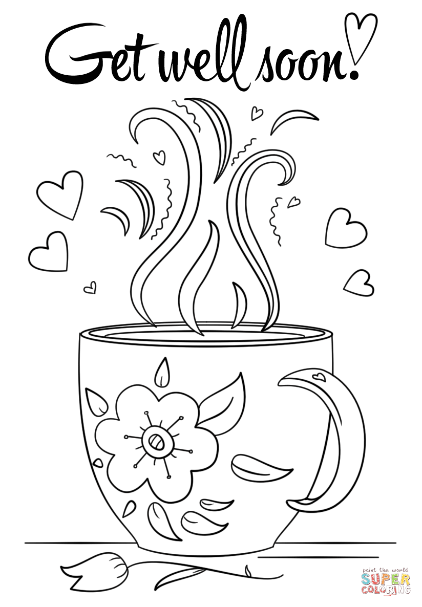 50 Feel Better Coloring Pages 10