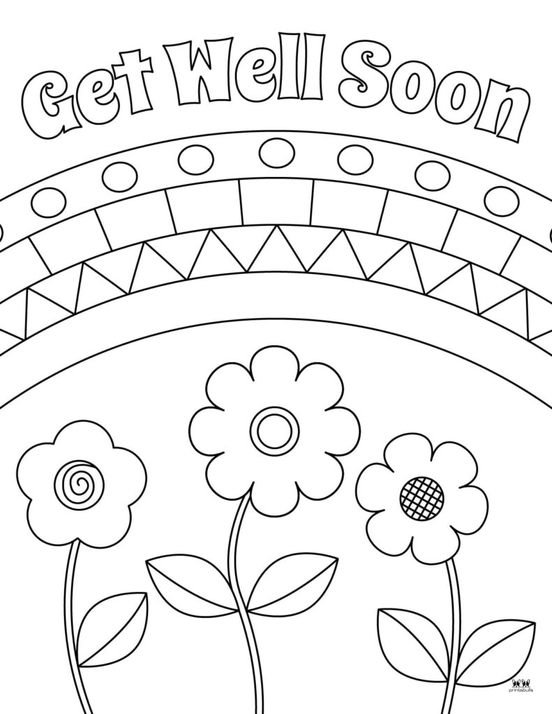 50 Feel Better Coloring Pages 12