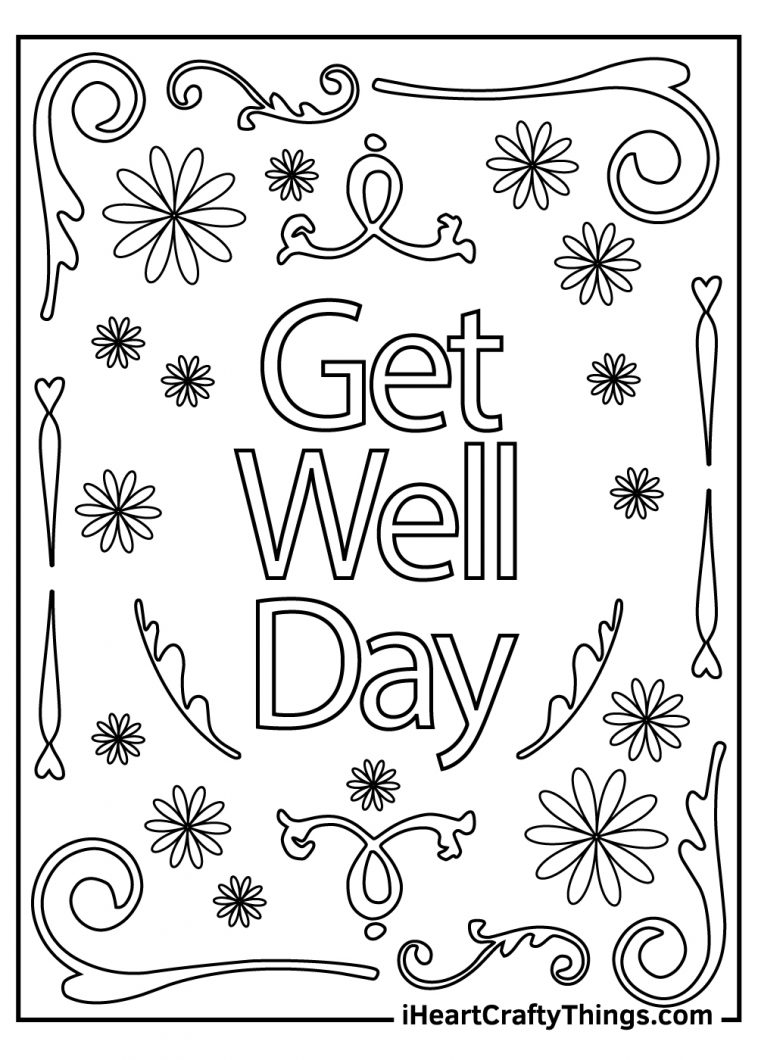 50 Feel Better Coloring Pages 16