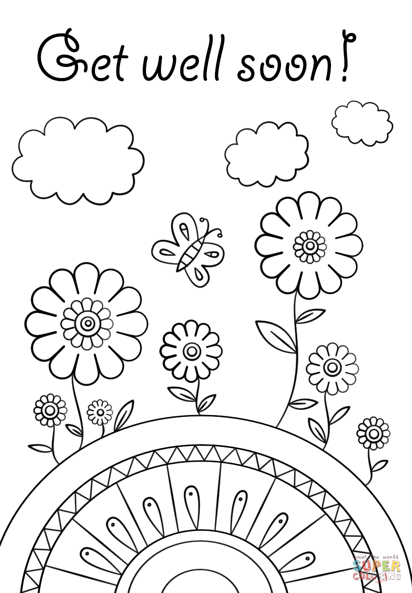 50 Feel Better Coloring Pages 18