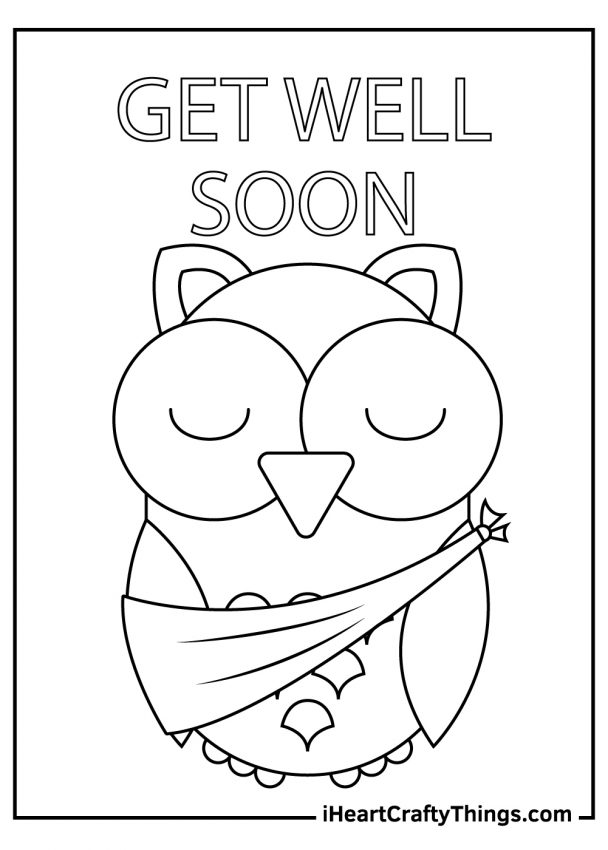 50 Feel Better Coloring Pages 20