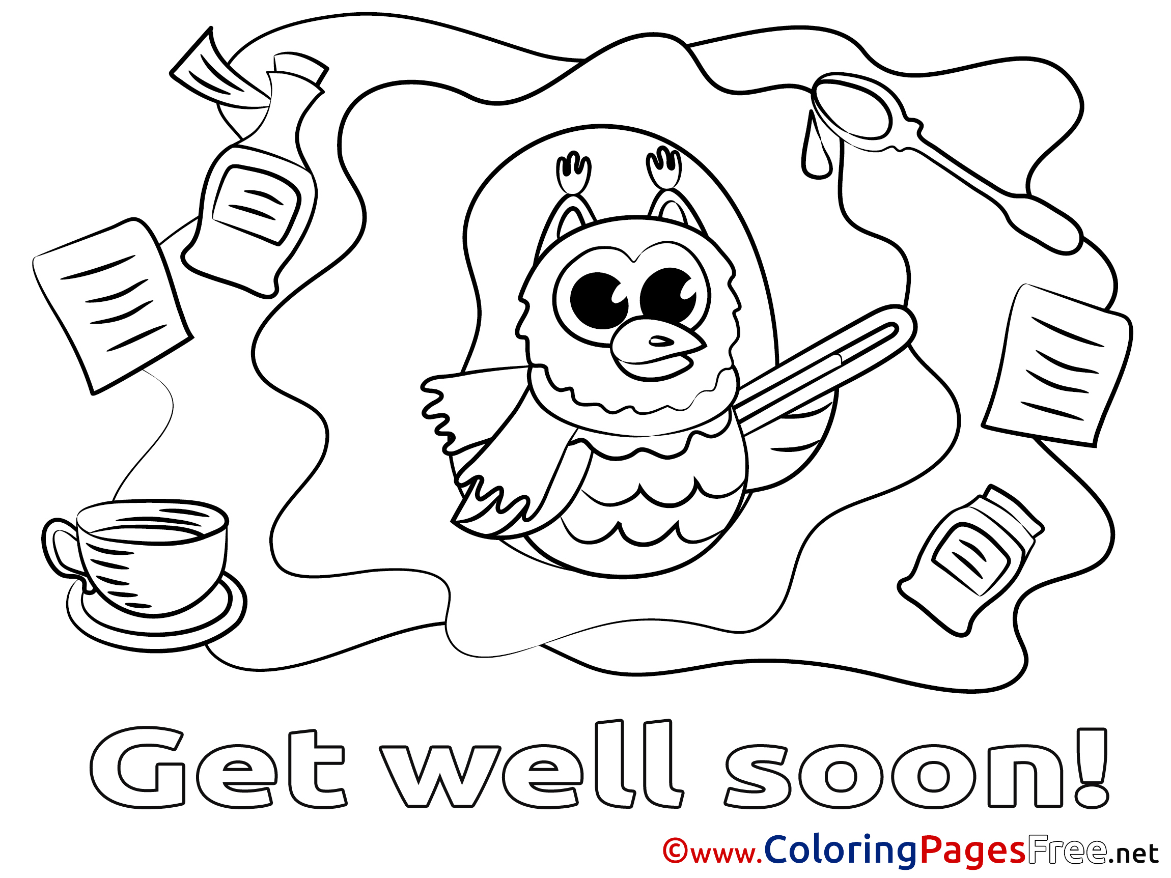 50 Feel Better Coloring Pages 21