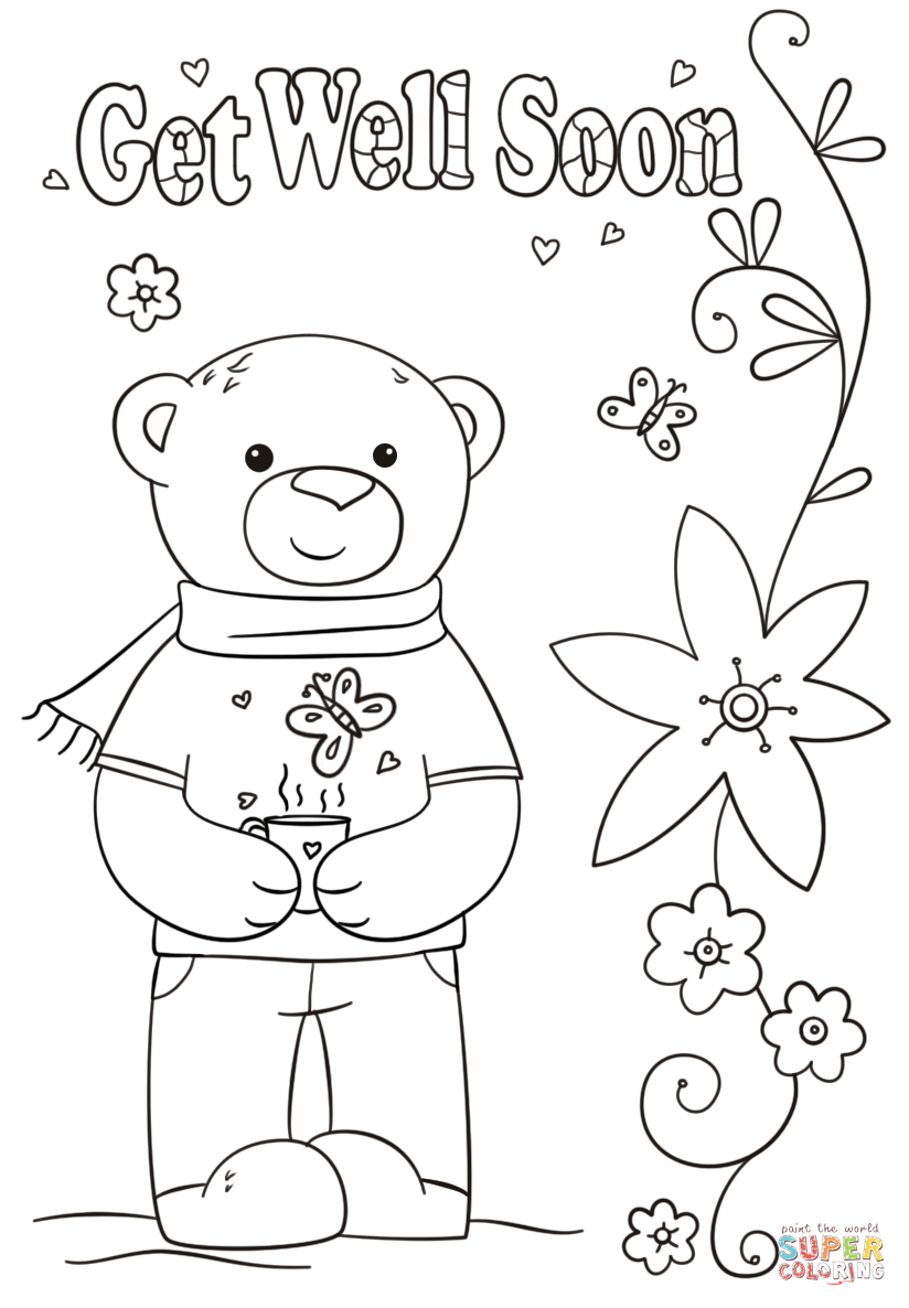 50 Feel Better Coloring Pages 27