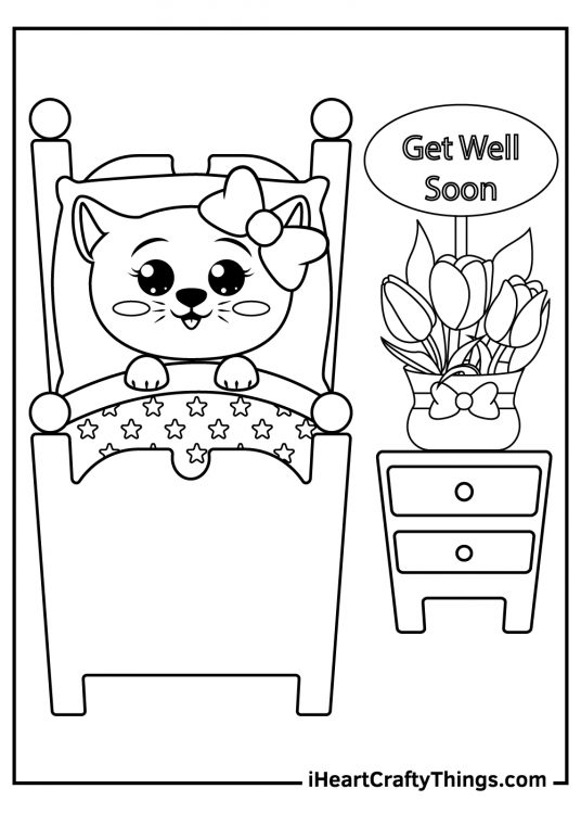 50 Feel Better Coloring Pages 28