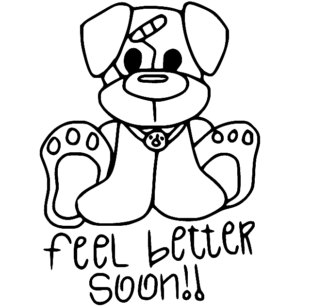 50 Feel Better Coloring Pages 36