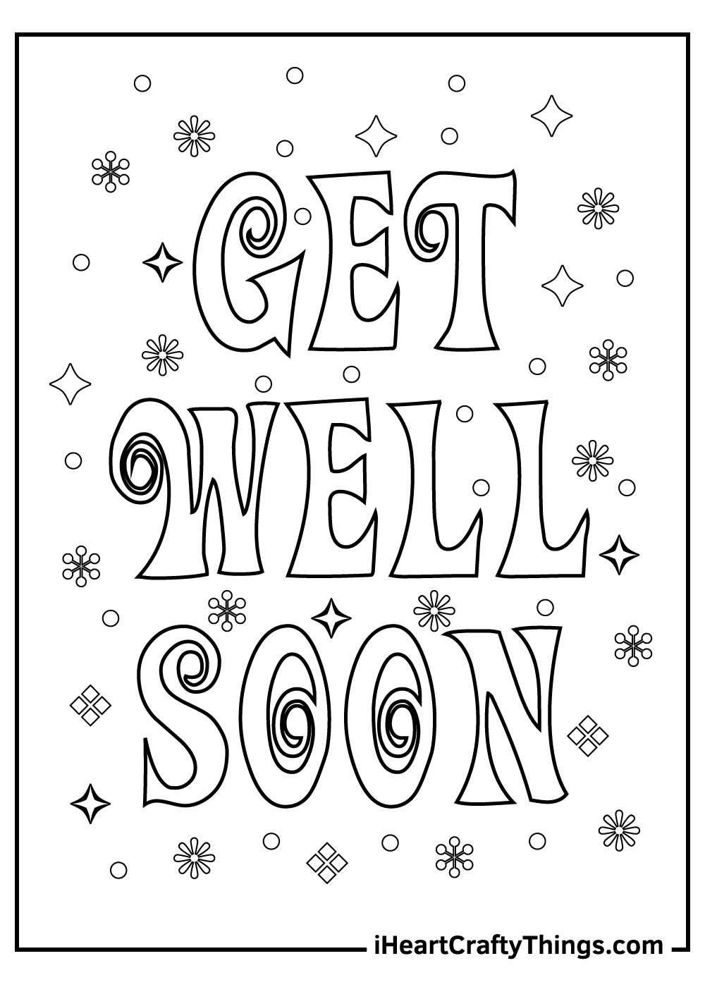 50 Feel Better Coloring Pages 5