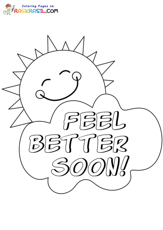 50 Feel Better Coloring Pages 52