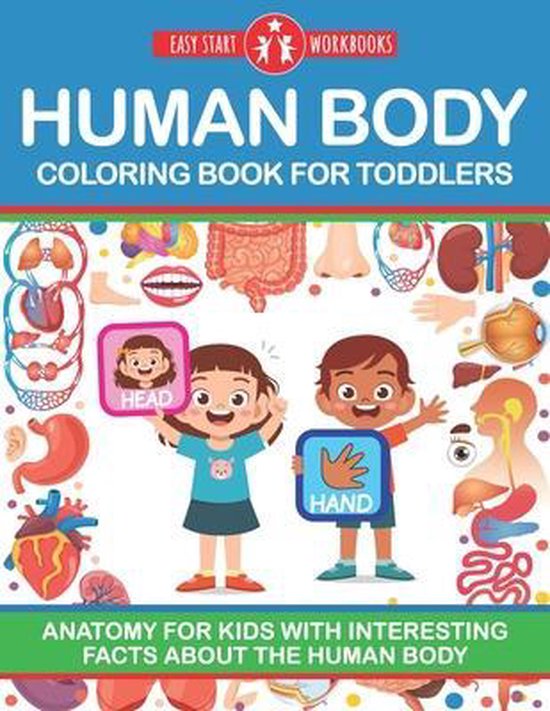 50 Human Body Coloring Book 50