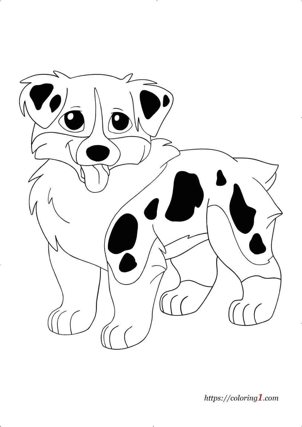 51 Australian Shepherd Coloring Page 50