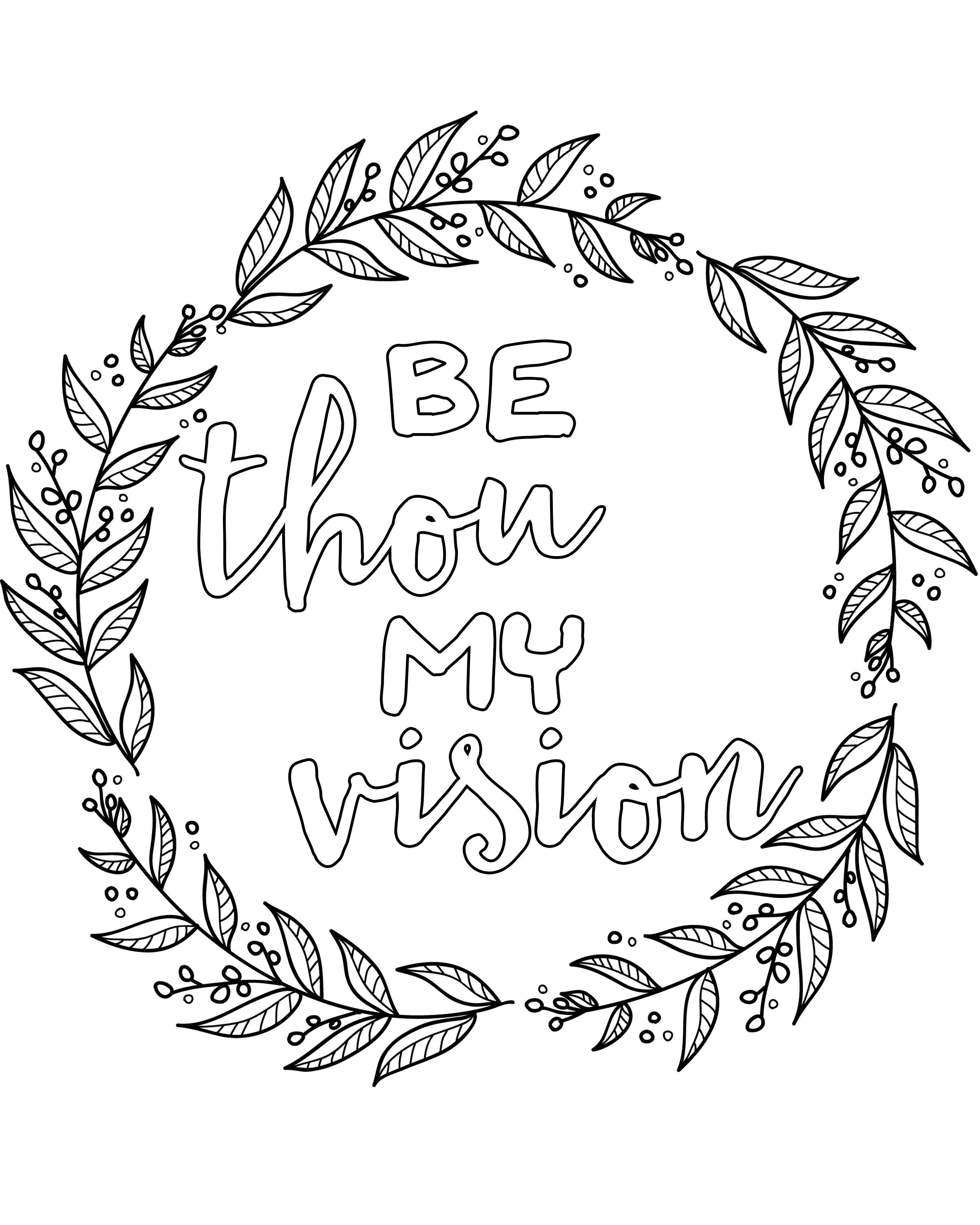 55 Bible Quotes Coloring Pages 19