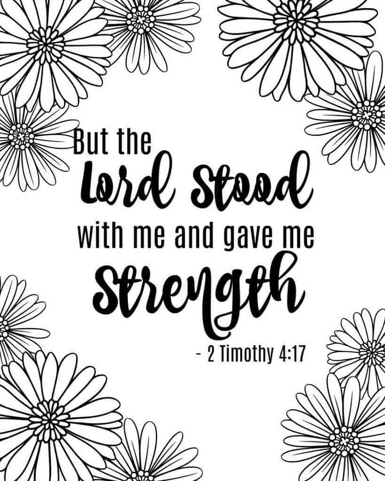 55 Bible Quotes Coloring Pages 20