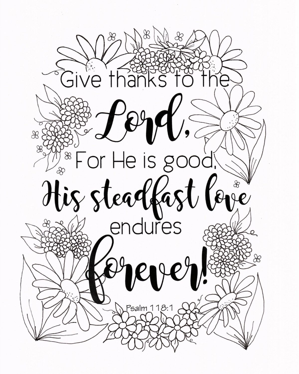 55 Bible Quotes Coloring Pages 3