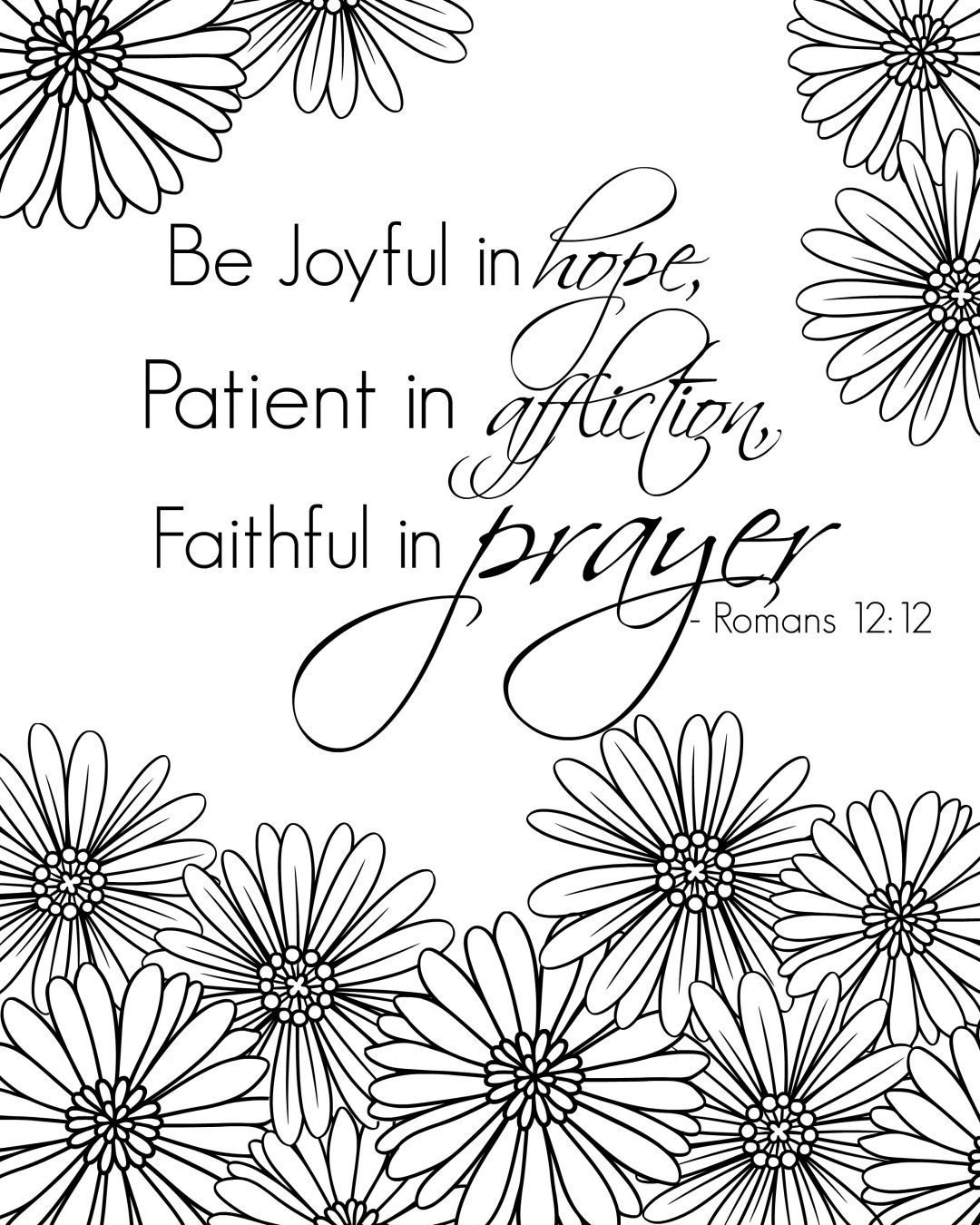 55 Bible Quotes Coloring Pages 33