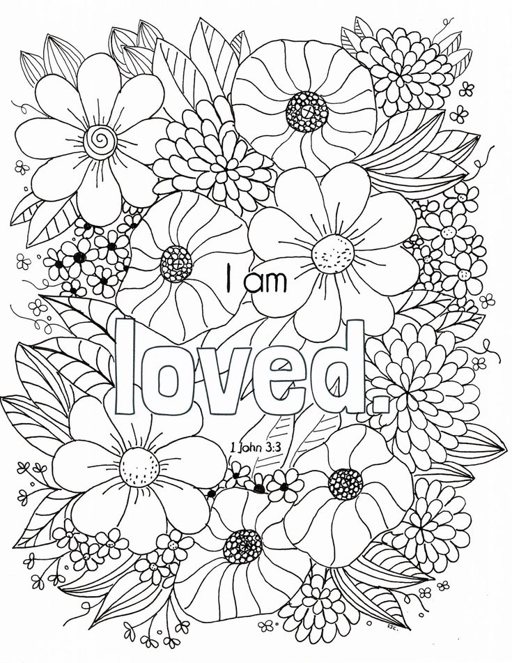55 Bible Quotes Coloring Pages 4