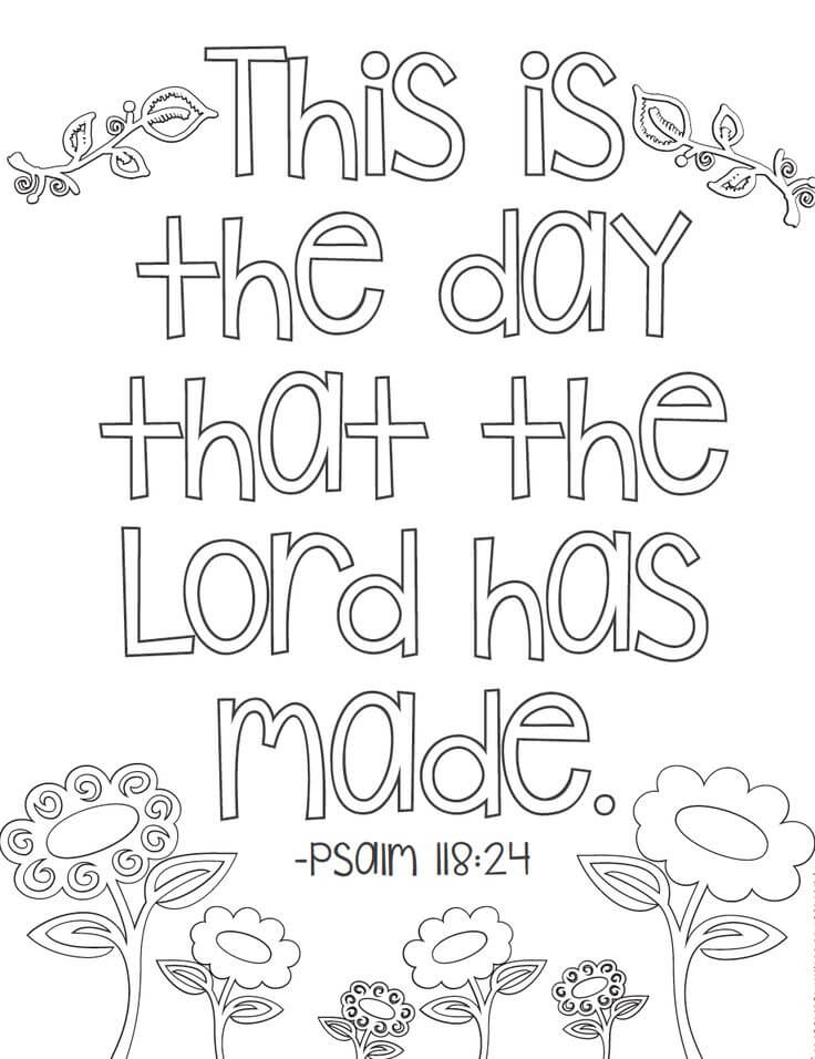 55 Bible Quotes Coloring Pages 43