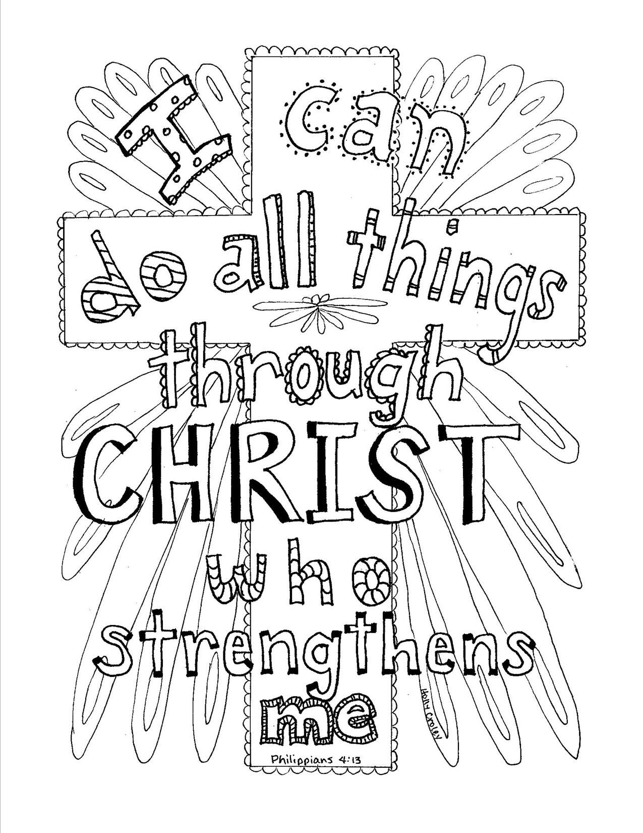 55 Bible Quotes Coloring Pages 47