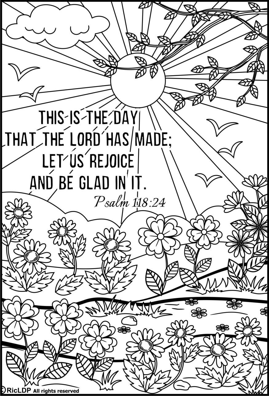 55 Bible Quotes Coloring Pages 50