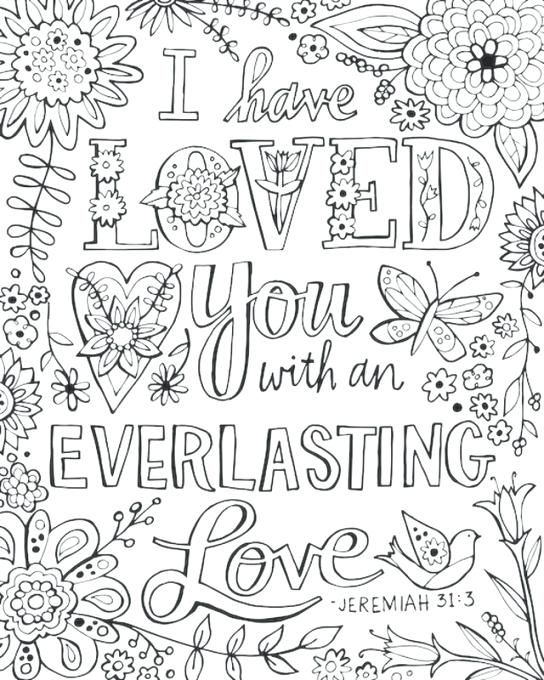 55 Bible Quotes Coloring Pages 56