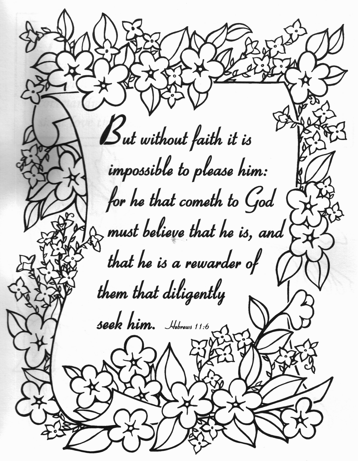 55 Bible Quotes Coloring Pages 62
