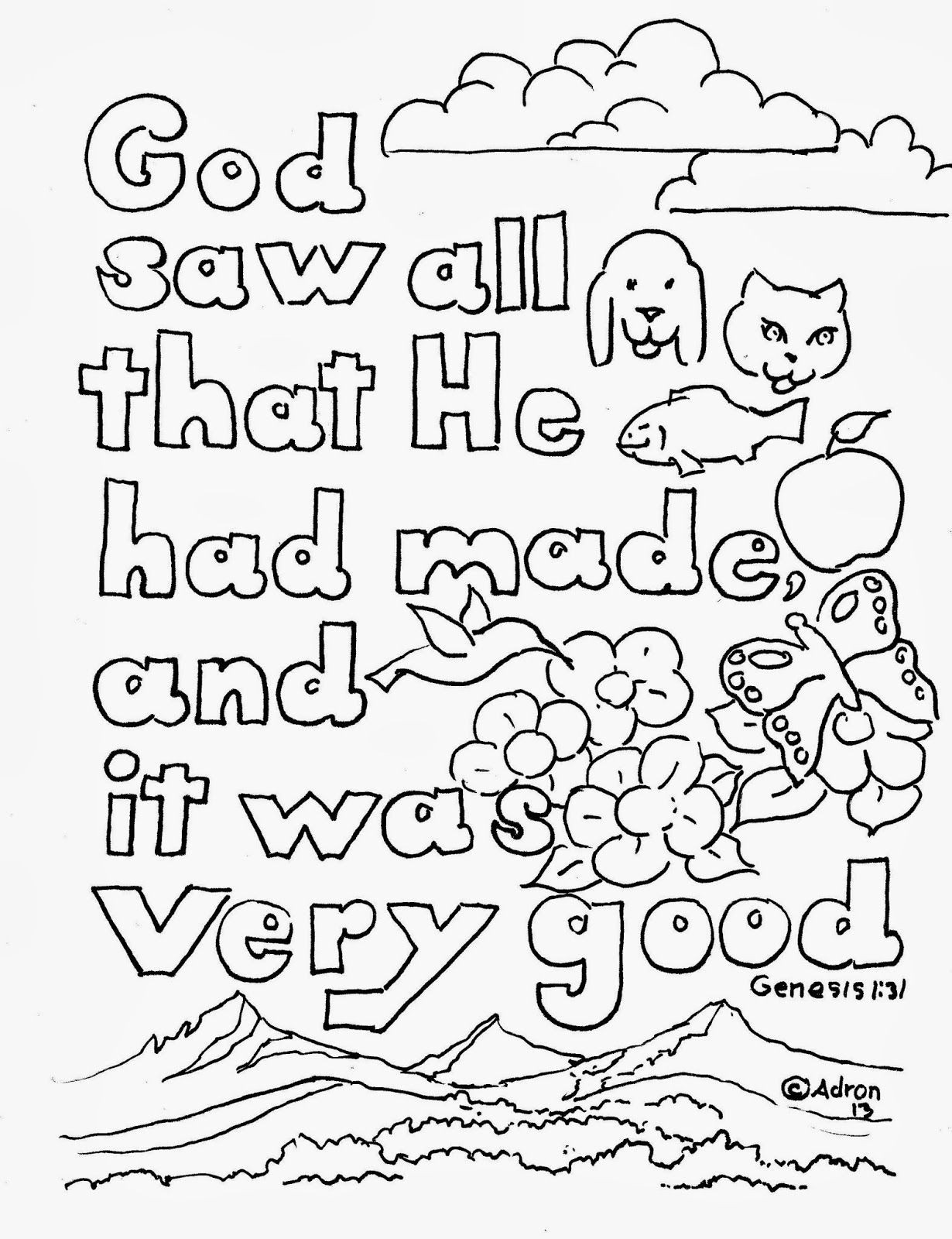 55 Bible Quotes Coloring Pages 63