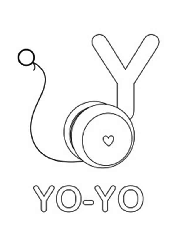 55 Letter Y Coloring Page 15