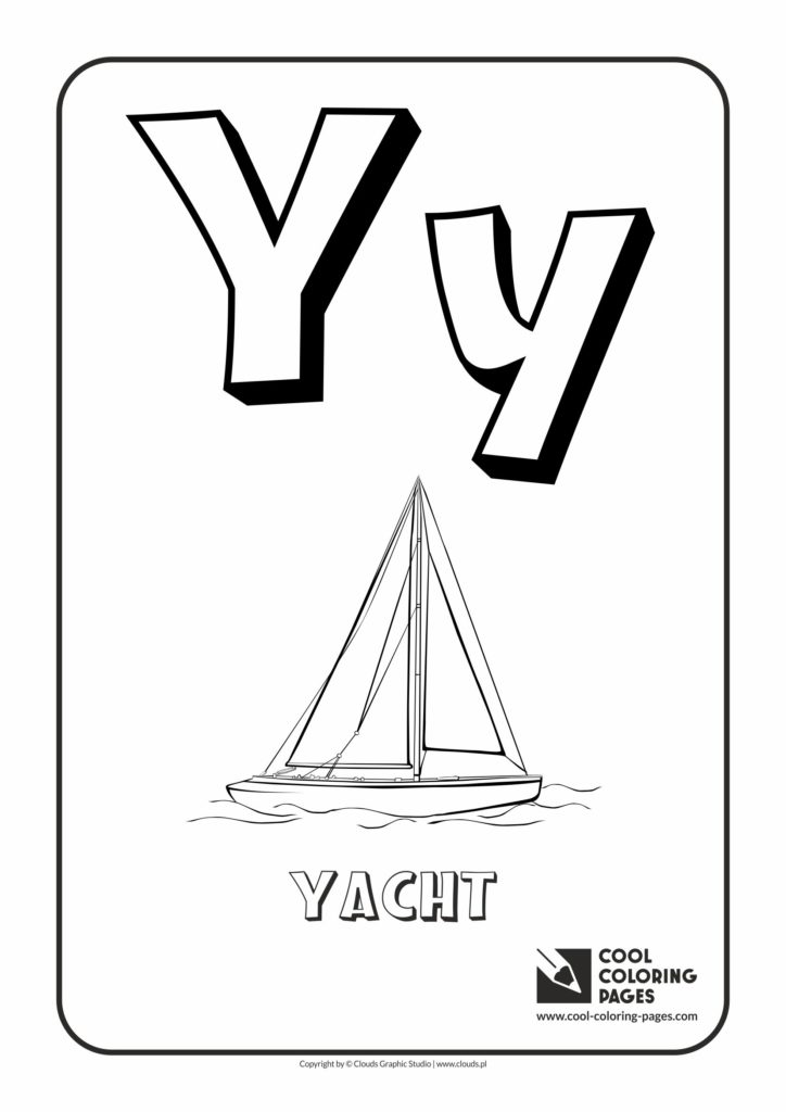 55 Letter Y Coloring Page 22